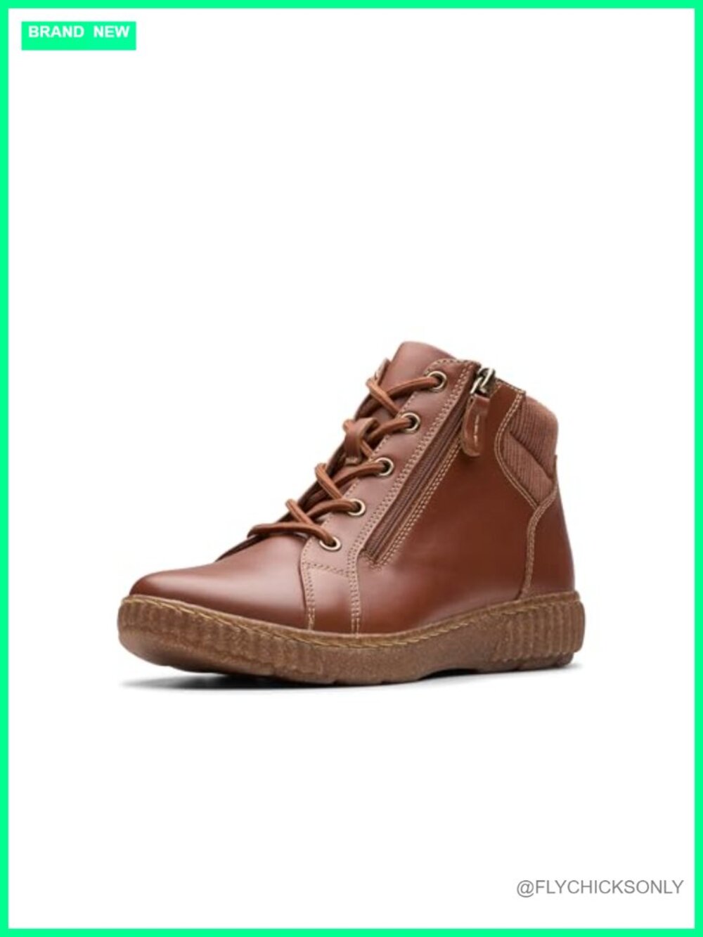 Clarks Caroline Park Ankle Bootie Leather Chelsea Boot